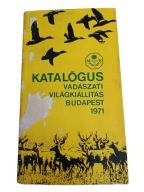 Vadászati világkiállítás, Budapest, 1971 - Katalógus