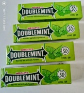 Wrigley's Doublemint, 20 listków, miętowa guma do żucia