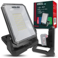 Lampa robocza halogen LED do Milwaukee USB 6500K przenośna budowlana mocna