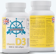 Navigator Witamina D3 4000IU 365 kapsułek