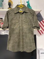 KOSZULA CEDARWOOD SPORTOWA KWIATY KIESZENIE ZIELEŃ