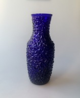 WAZONIK SZKLANY LODOWY GRYS KOBALTOWY