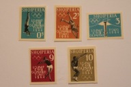 Znaczki Albania Shqiperia Igrzyska Olimpijskie Tokio 1964 r