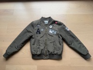 Kurtka bomberka Denim wiosenna ocieplana rozm.158