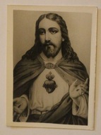 Pan BÓG - JEZUS CHRYSTUS - STARY CIEKAWY OBRAZEK, ZDJĘCIE