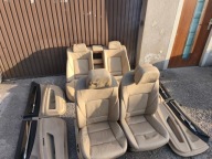 KANAPA OPARCIE FOTELE przód BMW F01 F02 boczki tapicerka wnętrze skóra