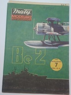 Radziecki samolot pokładowy BE-2 skala: 1:33; Mały Modelarz numer 7/1982