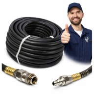 WĄŻ PNEUMATYCZNY POWIETRZA KOMPRESORA 10M" 20 BAR 10X17 GUMOWY ELASTYCZNY