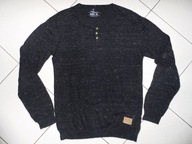 JEAN PASCALE jak NOWY SWETER SEREK GUZIKI bawełna r L