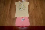 Komplet letni spodenki koszulka 134/140 8-10 lat za połowę ceny