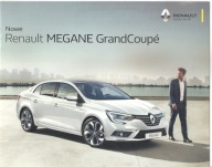 RENAULT MEGANE GRAND COUPE - folder reklamowy z 2016 roku.