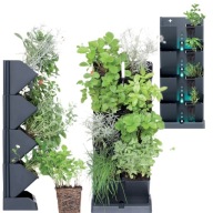 Kwietnik modułowy składny doniczka pionowaUNIWERSALNY ogród 48 x 20 x 11 cm