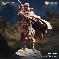 Sun Elf Tracker - Sactarin - DM Stash - figurka RPG DnD D&D - druk 3D 14K
