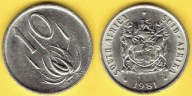 AFRYKA 10 CENTS 1981 R.