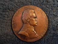 Medal Polska Józef Piłsudski 2RP 1926 brąz oryginał rzadki