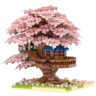 KLOCKI KONSTRUKCYJNE DRZEWKO BONSAI KWIAT WIŚNI DRZEWO PREZENT 2151EL