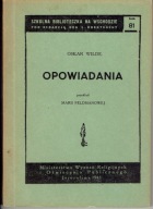 OSKAR WILDE OPOWIADANIA Jerozolima 1945