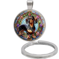 Brelok do kluczy/ka - Pies - ozdobna zawieszka, plecak, portfel