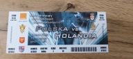 Piłka nożna , Polska - Holandia , 2009 rok , U 21