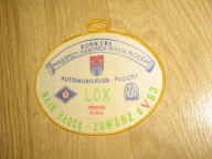 Najlepszy Kierowca Miasta PŁOCKA Rajd Płocki 1983 LOK Automobilklub PZU