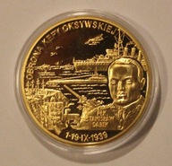 POLACY W II WOJNIE ŚWIATOWEJ - OBRONA KĘPY OKSYWSKIEJ, MENNICZY, CERTYFIKAT