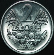 2 złote 1958 - około menniczy egzemplarz