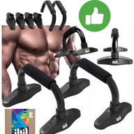 UCHWYTY DO POMPEK FITLI STALOWE PODPÓRKI MOCNE 200KG KLATKA TRICEPS