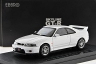 NISSAN Skyline GT-R (R33) VSpec white 1995 1/43 EBBRO 44186