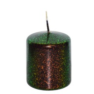 Świeca parafinowa klasyczna metalik klubowa Adpal polski produkt 70 mm