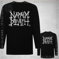 Koszulka z długim rękawem NAPALM DEATH - logo - XL