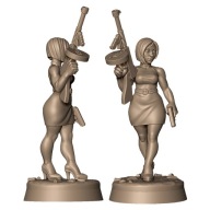 Resident Ada Wong Zabójca Zombie Druk 3D NSFW