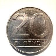 20 zł 1988 ROK, DESTRUKT.