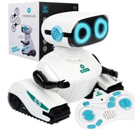 Robot Interaktywny Zdalnie Sterowany na Pilot dla Dzieci Dźwięk Światła LED