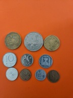 Izrael 10 różnych monet