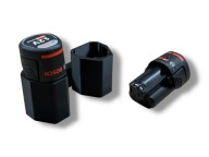 Uchwyt wieszak na 2 akumulatory baterie do Bosch Pro Professional 12V