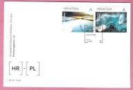Chorwacja 2021,Polska wyd.wspólne, FDC kopalnia soli Wieliczka, polonica