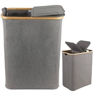 Kosz wolnostojący na pranie Jumi 160l szary