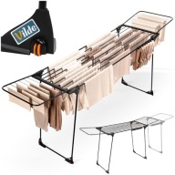 Suszarka NA PRANIE odzież bieliznę z regulacją szerokości podłogowa stojąca