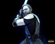 Obi Wan Kenobi, wydruk 3D, żywica