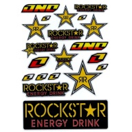 NAKLEJKI NA MOTOR MOTOCYKL ROCKSTAR ONE ZESTAW