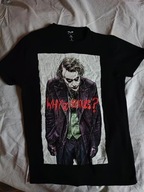 JOKER WHY SO SERIOUS koszulka t-shirt MĘSKI L