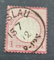 Znaczki Deutsches Reich 1872,Wrocław