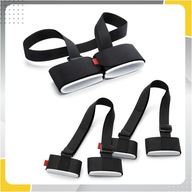 UCHWYT PAS DO NOSZENIA NART PASEK NA RZEP NARTY DESKA KIJKI NA RAMIĘ TORBA