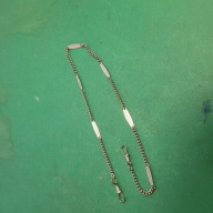 zabytkowa dewizka do zeg.kieszonki 45 cm