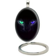 Brelok do kluczy/ka - Kot - ozdobna zawieszka plecak, portfel