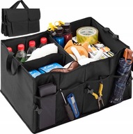 ORGANIZER TORBA DO BAGAŻNIKA SAMOCHODU AUTA KUFER POJEMNIK KIESZEŃ CZARNY