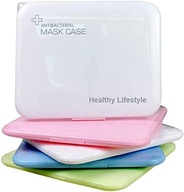 Etui maseczki pokrowiec torebka maski case różowe
