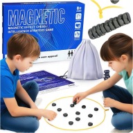 KAMIENIE MAGNETYCZNE GRA STRATEGICZNA DLA DZIECI MAGNETYCZNE SZACHY 20 SZT
