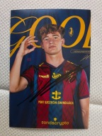 Zdjęcie autograf 10x15 Pogoń Szczecin sezon 24/25 Gol Adrian Przyborek