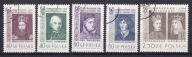 Polska 1964 kasowane fi.1337-41 cena 1,00 zł kat.1,25€